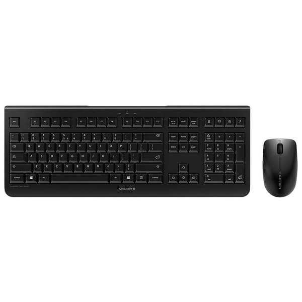 Cherry Trådlös Mus Och Tangentbord Dw 3000 Svart German QWERTZ Svart