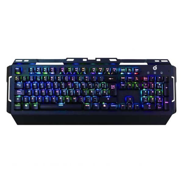 Conceptronic Gaming Mekanisk Tastatur Kronic01 Sort Spanish QWERTY Svart