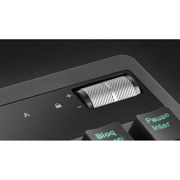 Mars Gaming Spel Tangentbord Mkaxw Svart Spanish QWERTY