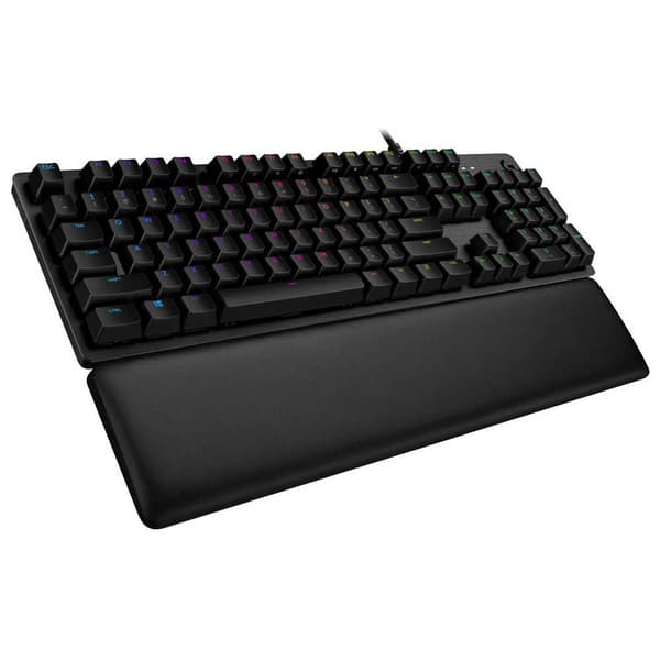 Logitech Tastatur Mekanisk Trådløs G513 Carbon Sort Spanish QWERTY Kulfiber