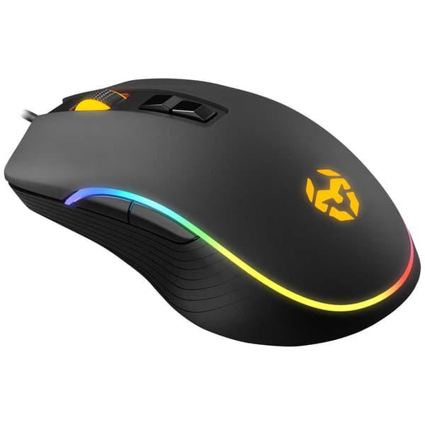 Krom Spelmus Rgb Kick Svart Svart