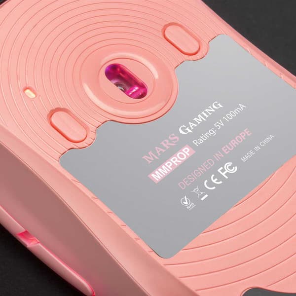 Mars Gaming Spelmus 3335pro Rosa