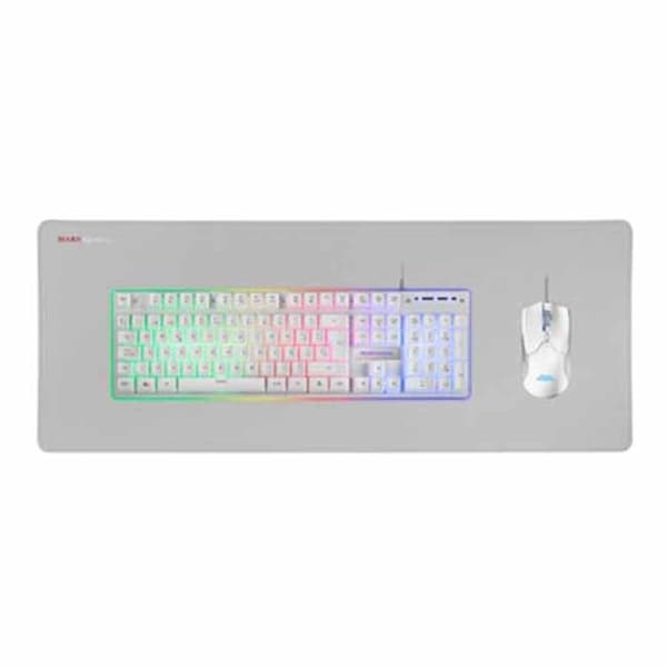 Mars Gaming Mus Och Tangentbord Mcpxbfr Mcpx Vit French AZERTY