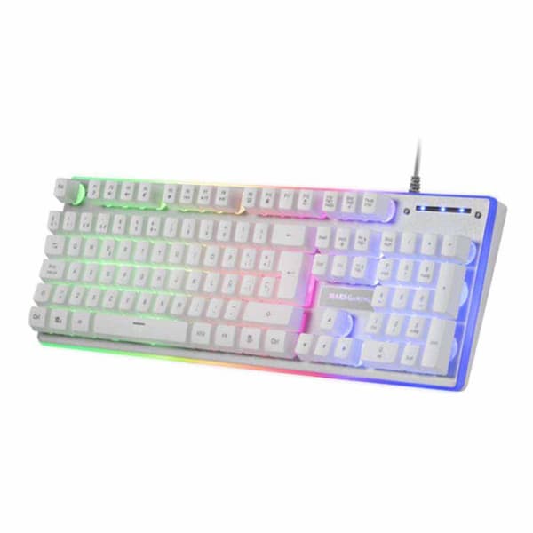 Mars Gaming Mus Och Tangentbord Mcpxbfr Mcpx Vit French AZERTY