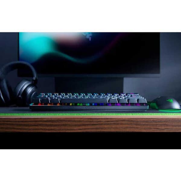Razer Gaming Trådløst Mekanisk Tastatur Huntsman Mini Transparent US QWERTY