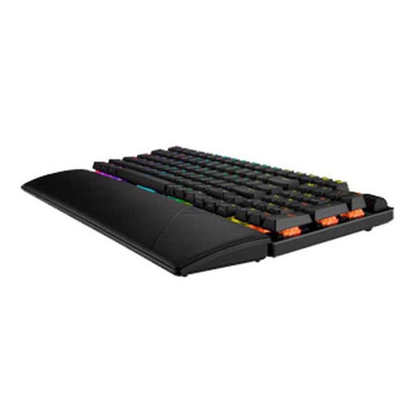 Asus Gaming Trådlöst Mekaniskt Tangentbord Strix Scope Ii 96 Flerfärgad Spanish QWERTY