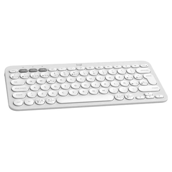 Logitech Trådløst Tastatur Pebble Keys 2 K380s Søvfarvet