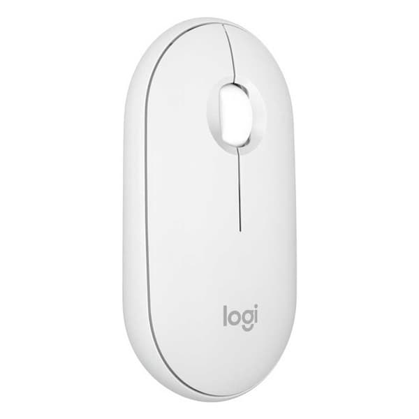 Logitech Trådlös Mus Pebble Mouse 2 M350s Durchsichtig