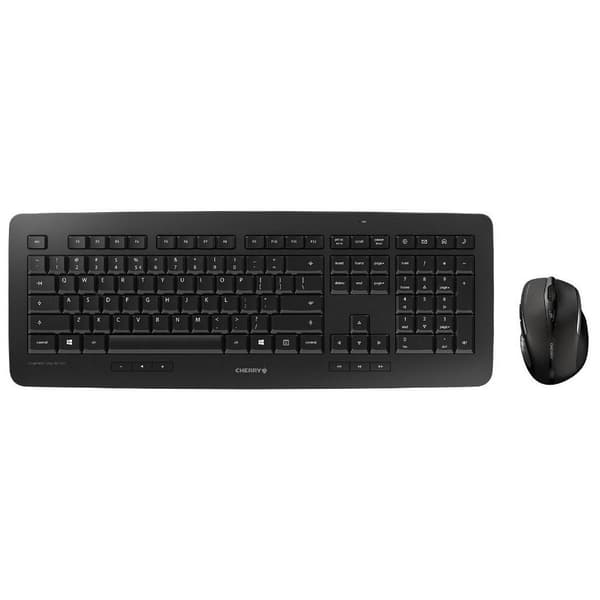 Cherry Trådløs Mus Og Tastatur Dw 5100 Sort US QWERTY Sort