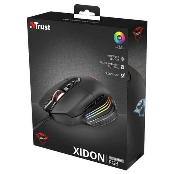 Trust Pelihiiri Gxt 940 Xidon 10000 Dpi Musta