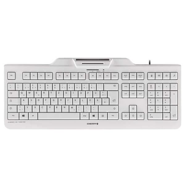 Cherry Kc 1000 With Smart Card Reader With Smart Card Reader Vit German QWERTZ