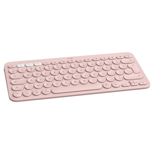 Logitech Langaton Näppäimistö K380 Multi-device Pinkki Spanish QWERTY