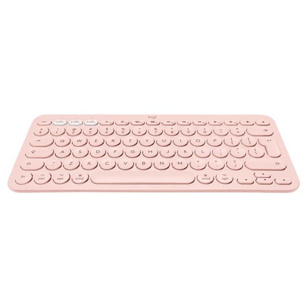 Logitech Langaton Näppäimistö K380 Multi-device Pinkki Spanish QWERTY