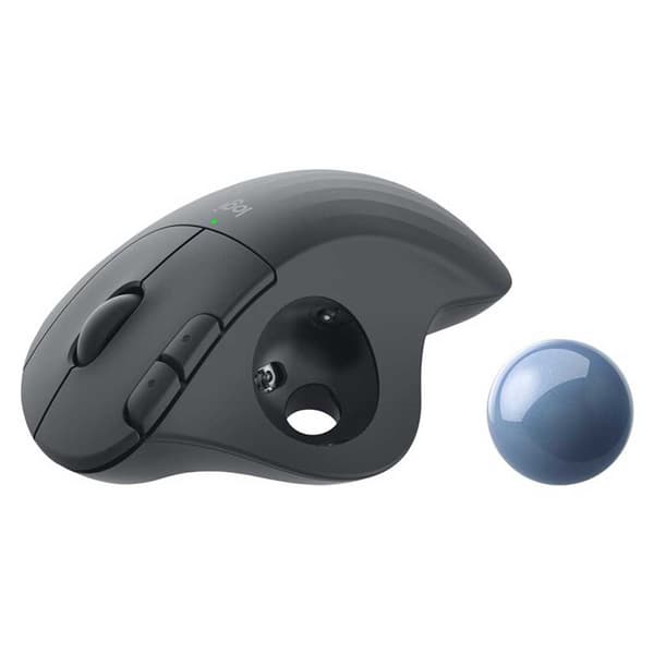 Logitech Trådlös Ergonomisk Mus Trackball Ergo M575 4000 Dpi Svart