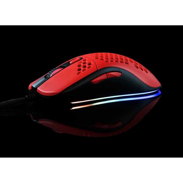 Arozzi Spelmus Favo Ultra Light 16000 Dpi Röd