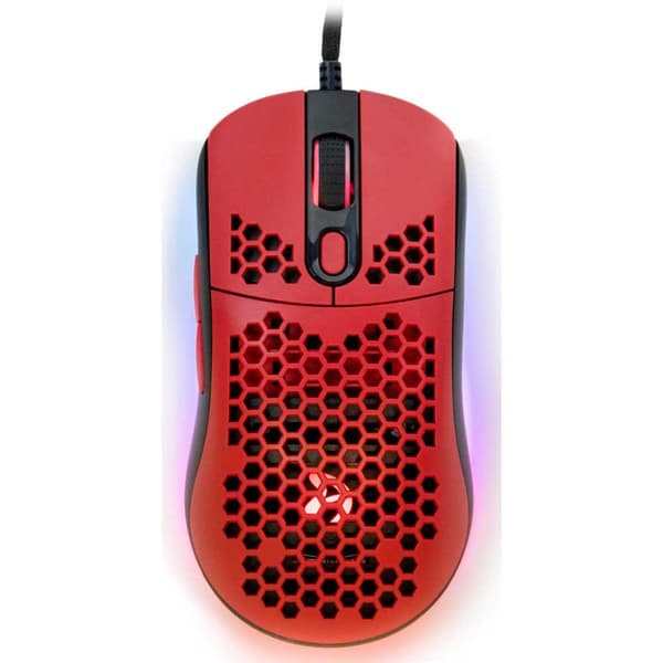 Arozzi Spelmus Favo Ultra Light 16000 Dpi Röd