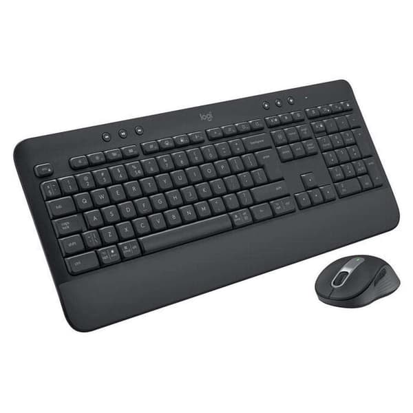 Logitech Trådlös Mus Och Tangentbord Mk650 Svart US QWERTY