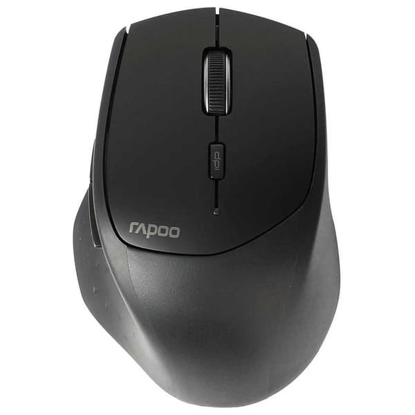 Rapoo Trådløs Mus Mt550 1600 Dpi Sort