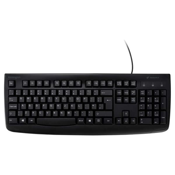 Kensington Tastatur Pro Fit Sort Sort