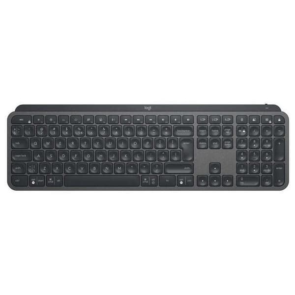 Logitech Näppäimistö Mx Hopeinen German QWERTZ grafit