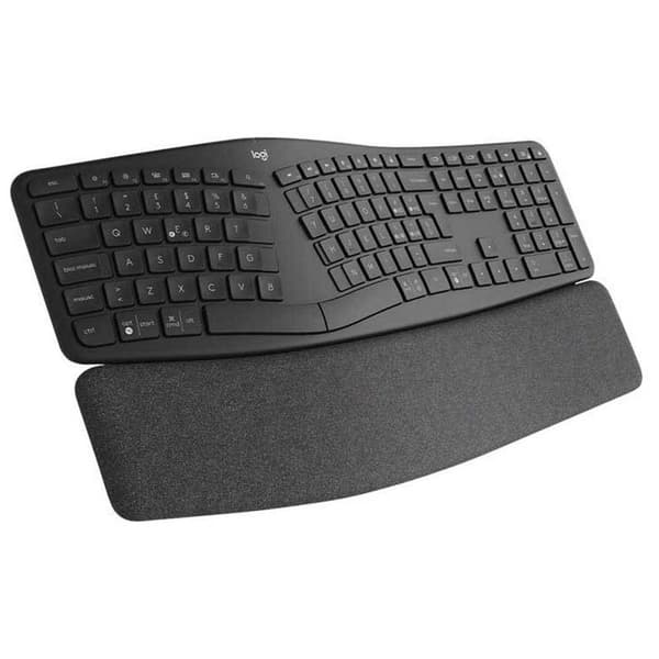 Logitech Langaton Näppäimistö Ergo K860 Harmaa Italian QWERTY