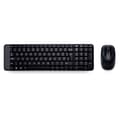 Miniatyrbillede 2 af 4: Logitech Mus Y Trådløst Tastatur Mk235 Sort Portuguese QWERTY