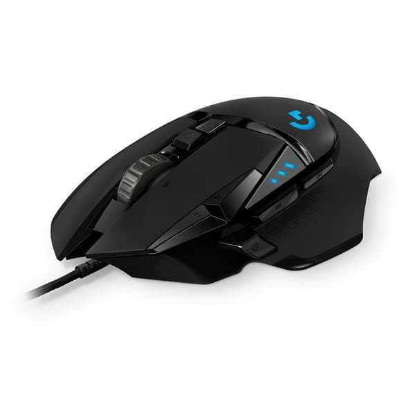Logitech Tehokas Hiiri G502 Hero Musta musta