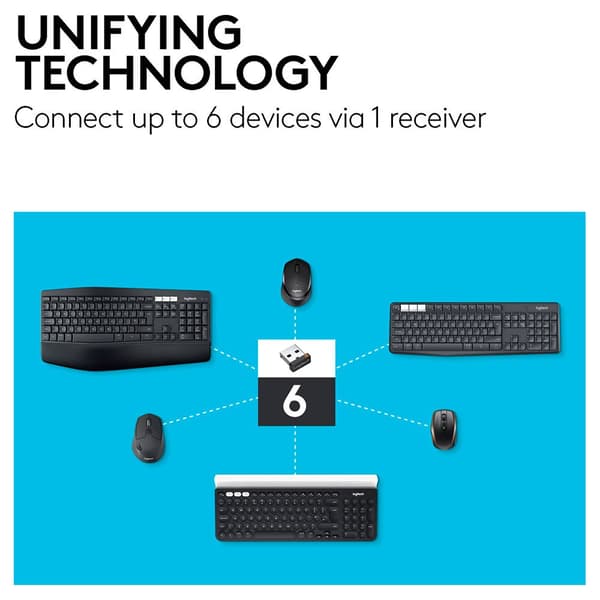 Logitech Langaton Hiiri M510 Musta
