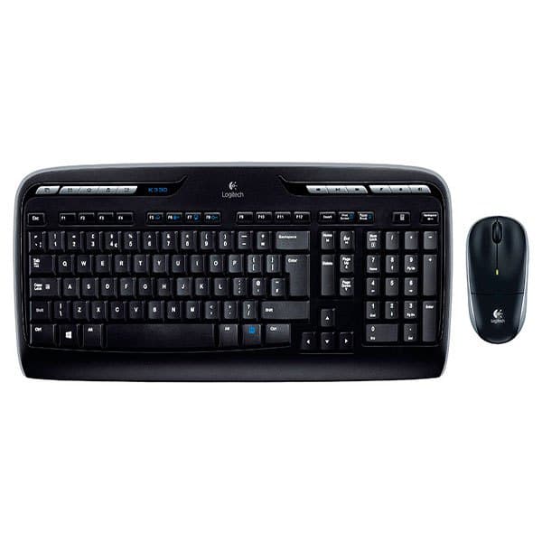 Logitech Langaton Näppäimistö Ja Hiiri Mk330 Musta US QWERTY musta