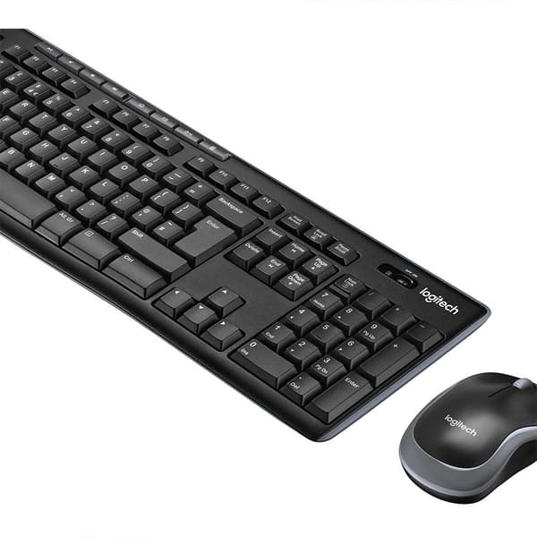 Logitech Langaton Näppäimistö Ja Hiiri Mk270 Musta Italian QWERTY