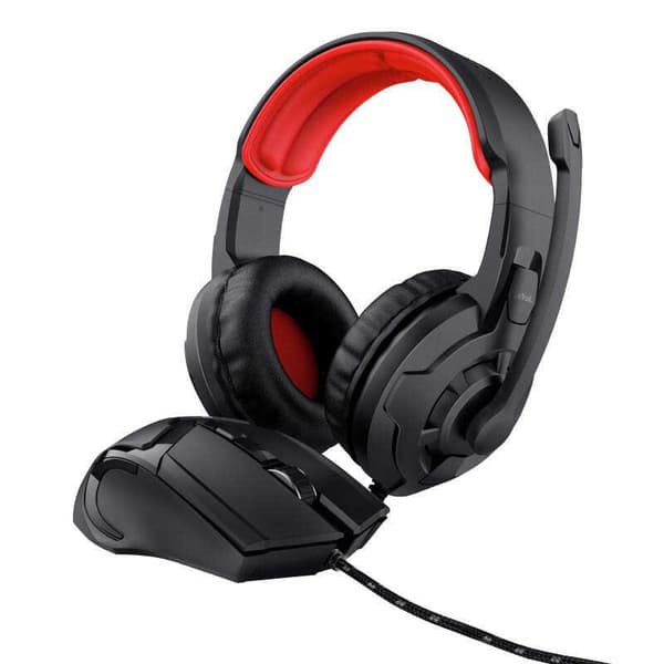Trust Mus Och Headset Pack 24761 Svart