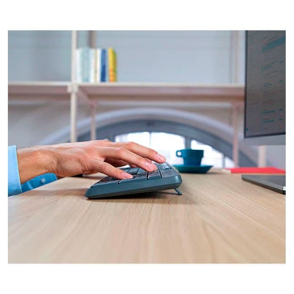 Logitech Langaton Näppäimistö Ja Hiiri Mk235 Musta US QWERTY