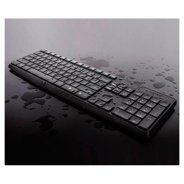 Logitech Langaton Näppäimistö Ja Hiiri Mk235 Musta US QWERTY