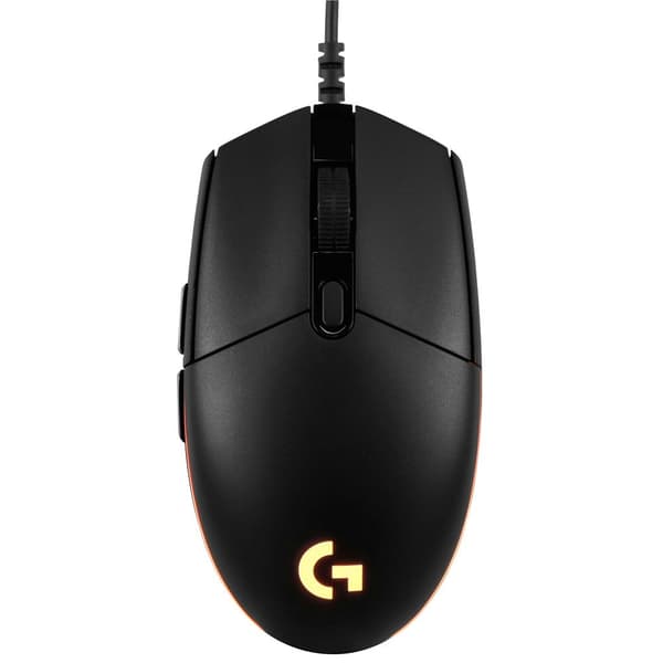 Logitech Mus G203 Sort Sort