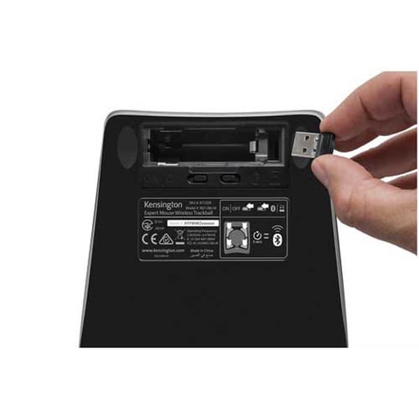 Kensington Trådløs Trackball-mus Expert Sort