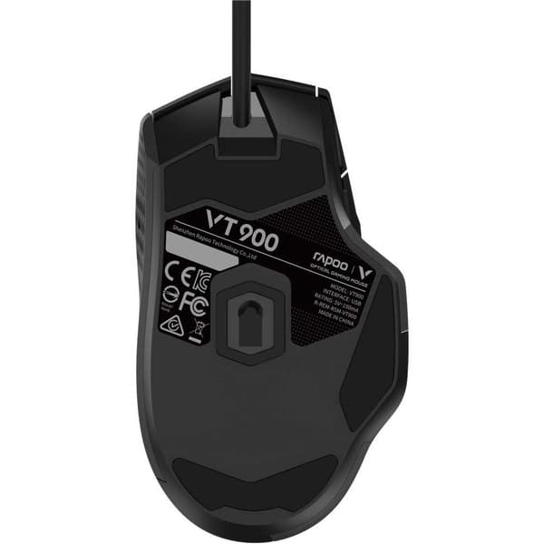 Rapoo Spelmus Vpro Vt900 16000 Dpi Svart