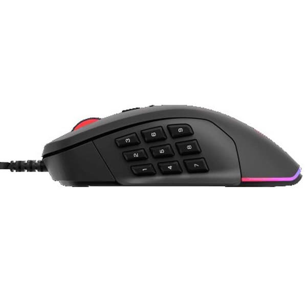 Genesis Spelmus Xenon 770 10200dpi Svart