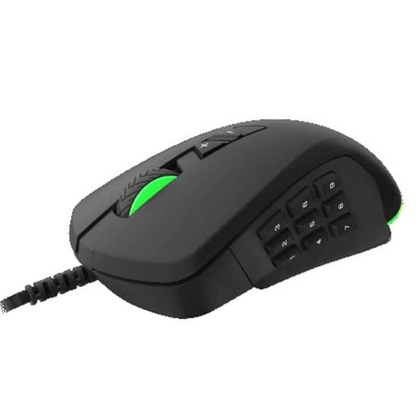 Genesis Spelmus Xenon 770 10200dpi Svart