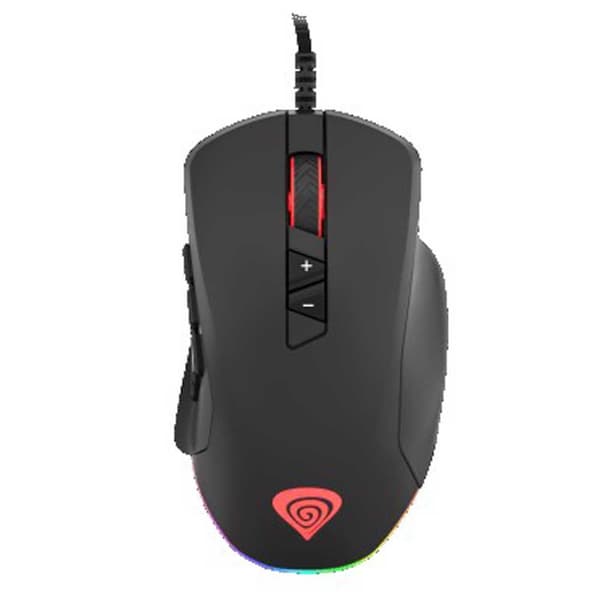 Genesis Spelmus Xenon 770 10200dpi Svart