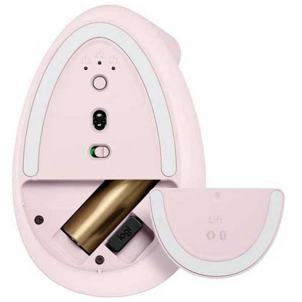 Logitech Trådløs Ergonomisk Mus Lift Rosa