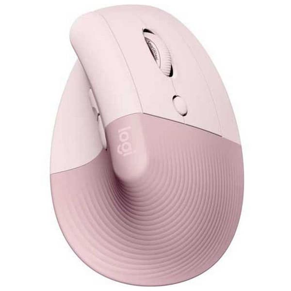 Logitech Trådløs Ergonomisk Mus Lift Rosa Lyserød