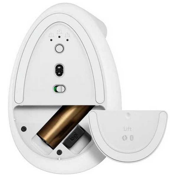 Logitech Trådlös Ergonomisk Mus Lift Silver