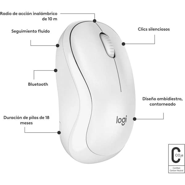 Logitech Langaton Hiiri M240 Kirkas