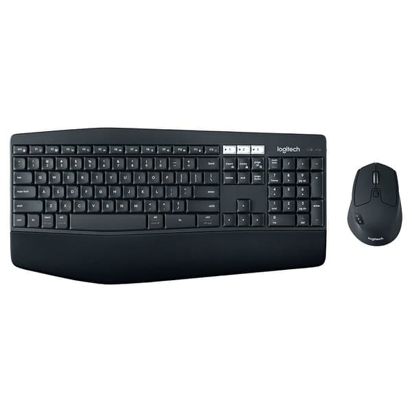 Logitech Usa:n Langaton Näppäimistö Ja Hiiri Mk850 Performance Combo Musta US QWERTY