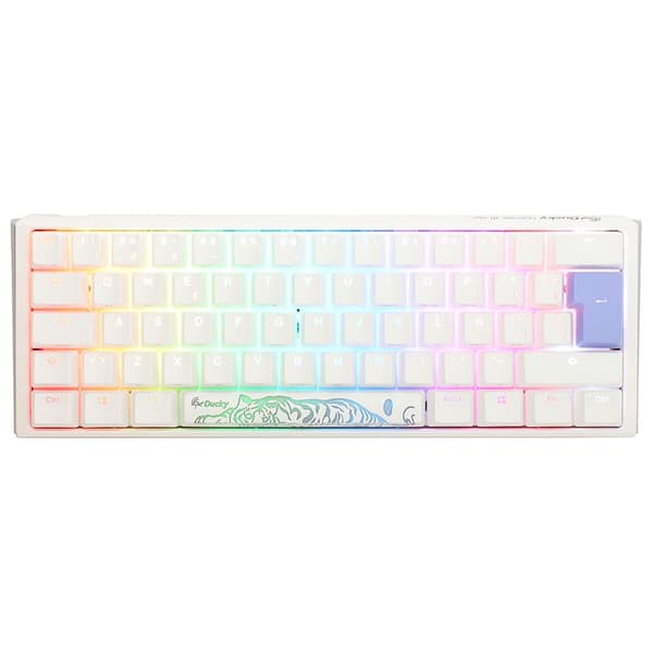 Ducky Gaming Tastatur One 3 Classic Mini 60 Rgb Pbt Mx Clear Flerfarvet Spanish QWERTY