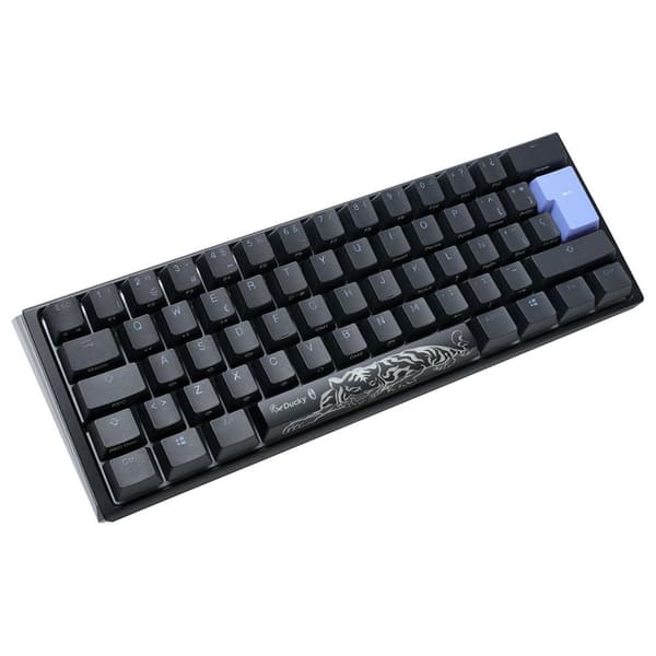 Ducky Pelinäppäimistö One 3 Classic Mini 60 Rgb Pbt Mx Silver Monivärinen Spanish QWERTY