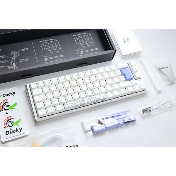 Ducky Gaming Tastatur One 3 Classic Sf 65 Rgb Pbt Mx Brown Flerfarvet Spanish QWERTY