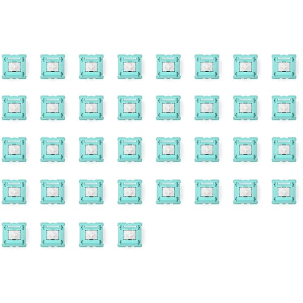 Glorious Mekaniske Tastaturkontakter Lynch 36 Enheder Transparent