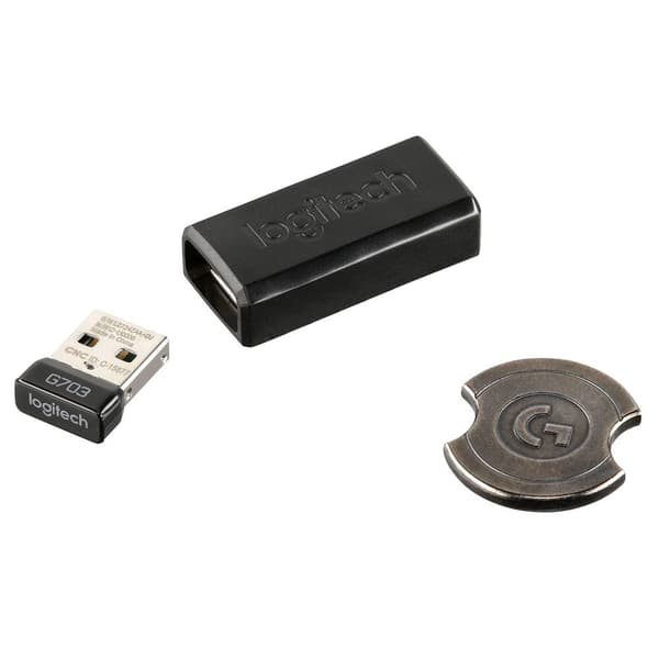 Logitech Trådlös Mus G703 Lightspeed Svart