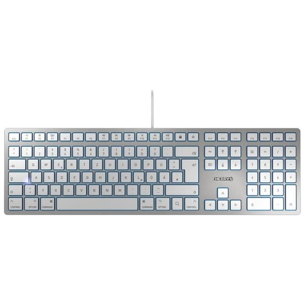 Cherry Tastatur Kc 6000 Slim Søvfarvet German QWERTZ